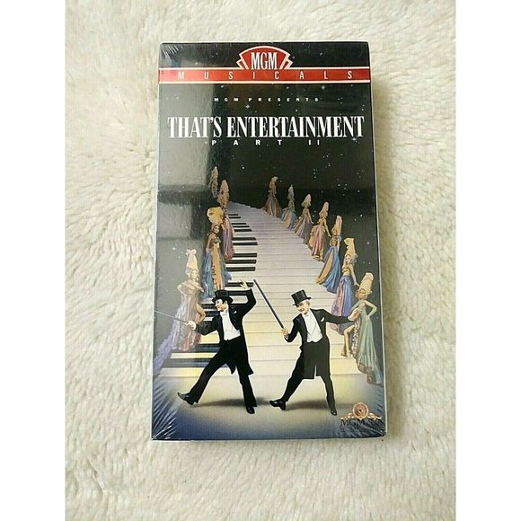 That's Entertainment Part 2 Classic MGM Musical Bing Crosby 1976 Film SEALED VHS - Picture 1 of 4